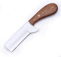 Couteau pliant à lame torsadée en acier Damas fait main Trend Blades, manche en bois de rose, acier à haute teneur en carbone, pour le camping et la chasse en extérieur