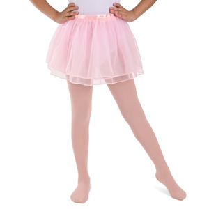 Traje de Baño de 3 Piezas para Niñas, Diseño de Ballet en Malla Convertible 3D - Product Image 3