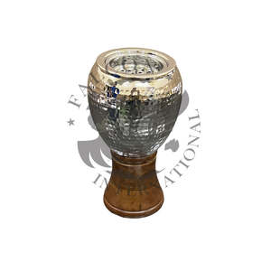 เตาเผากำยานอินเดีย สแตนเลส ฐานไม้จันทน์หอม สำหรับกำยานอู๊ด บาคูร์ หรูหรา กำจัดกลิ่น ทนทาน ใช้ได้ทุกฤดู ขายดี - Product Image 2