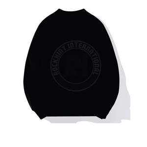 Sudaderas Holgadas de Algodón de Cuello Redondo, Estilo Urbano, Estampadas, de Invierno, de Polar Grueso de Alta Calidad, Personalizadas en Color, para Mujer - Product Image 5