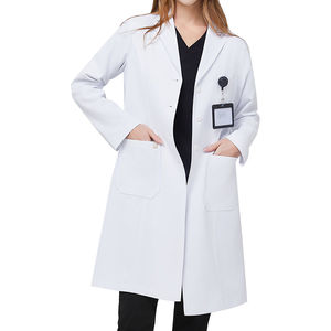 <b>Men</b> Medical Scrub Clothing Doctor Nurse Wear Suit Hospital Uniforms White Lab <b>Coat</b> Wholesale High Quality Cotton White Lab <b>Coat</b> - Product Image 3