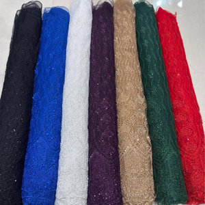 Tissu en résille doux de haute qualité pour robes de mariée, robes de soirée, tenues de fête et lehengas – Textile léger et transparent pour l'exportation - Product Image 2