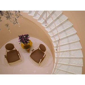 Bottochino Classico Dalle de marbre blanc naturel Dolomite Calcite Design moderne Surface polie pour sol de villa extérieur - Product Image 3