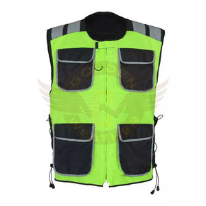Customized Hi Vis Security Vest Jackets Highest Quality Best Selling <b>Safety</b> <b>Products</b> - Product Image 3