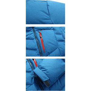 Vestes pour hommes Manteau à bulles d'air Manteau en nylon extérieur à capuche Confortable Veste réversible en coton de haute qualité OEM - Product Image 4
