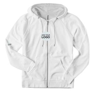 BELLA+CANVAS Zipper Tri-blend <b>Hoodies</b> Men's Fashion Pullover Hoodie Athletic <b>Workout</b> Fit Cotton Hooed Sweatshirts Casual - Product Image 1