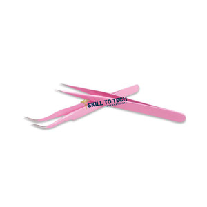 Pinzas Profesionales de Plasma para Extensión de Pestañas de 90 Grados, Acero Inoxidable con Logotipo Personalizado, Instrumentos de Belleza de Último Diseño - Product Image 3