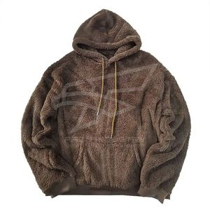 <b>Men's</b> Casual Fleece <b>Sherpa</b> Lined <b>Men</b> <b>Hoodies</b> Winter Warm Pullover Sweatshirt High Quality Print Pattern - Product Image 1