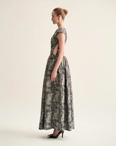 High Technics Daria Cut-Out Maxi Dress Ropa de mujer Estilo elegante Servicios ODM Hecho en Vietnam - Product Image 4