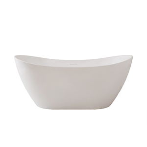 อ่างอาบน้ำแบบลอยตัว ดีไซน์โดดเด่น รุ่น FW-8821-60 ผลิตจากวัสดุ Solid Surface แข็งแรงทนทาน ทำจากอะคริลิก สำหรับ 1 คน เหมาะสำหรับอพาร์ทเมนต์ ใช้ภายในอาคาร - Product Image 5
