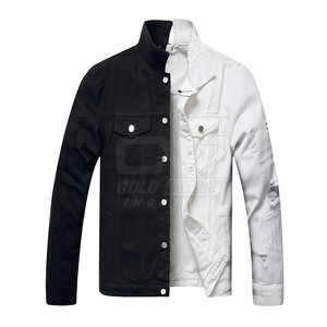 Respirant fabriqué en matériau de haute qualité hommes veste en jean meilleure vente hommes veste en jean pour adulte - Product Image 1
