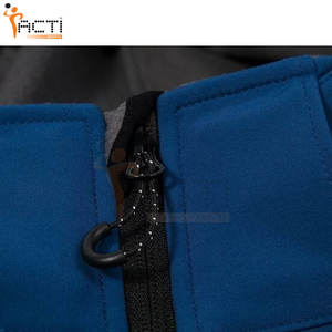 Nueva tendencia, chaqueta Softshell de diseño personalizado, chaqueta Softshell de tela de poliéster con bolsillos con cremallera - Product Image 6