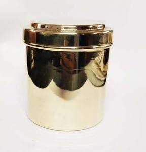 Moderna Caja de Regalo Redonda de Metal con Diseño Floral para Regalos de Ramadán, Recuerdos de Boda, Frutos Secos, Chocolate y Dulces - Product Image 6