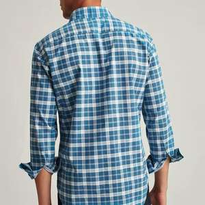 2025 Top excellente qualité Plaid tenue décontracté flanelle chemise tissu doux flanelle chemise chaud respirant Durable tenue décontracté chemises - Product Image 5