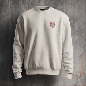 <b>Men's</b> Heavy Fleece Eco-Friendly Breathable Winter Pullover Sweatshirt-Oversized Fit Crew Neck Polyester/Cotton Blend Soft Long - Product Image 4