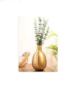 Diseño artesanal ecológico, estilo lujoso, florero de Metal con acabado clásico, Decoración de mesa, jarrones de flores para sala de estar - Product Image 4