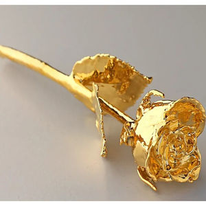 Standard Design Decorative Red and Gold Metal Rose for <b>Valentine's</b> Day Christmas and Anniversary Mother's Day <b>Gifts</b> - Product Image 4