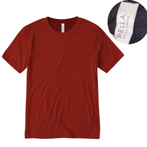 Camisetas Personalizadas de Cuello Redondo para Hombre, Corte Ajustado, 100% Algodón y Poliéster/Algodón Bella+Canvas - Product Image 2