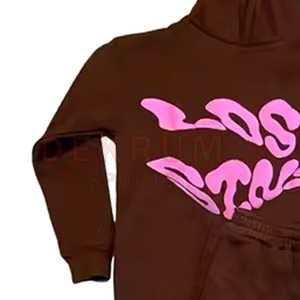 Nouveautés Ensembles de jogging de gym pour hommes pantalons élastiques avec impression bouffante survêtement grande taille Collection hiver en vente - Product Image 3