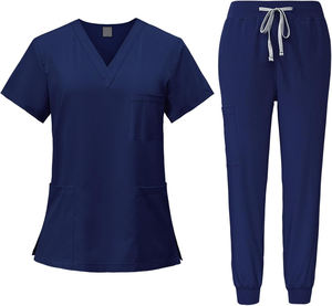 Uniformes Médicos Premium para Mujer, Fabricante de Telas de Punto Suaves y Flexibles, Diseños Personalizados de Alta Calidad para Personal de Enfermería - Product Image 4