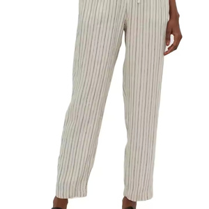 Logotipo personalizado Hombres Mujeres Pantalones de chándal Pantalones de algodón de impresión Pantalones de chándal de pierna ancha de cintura alta Precio al por mayor - Product Image 6