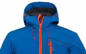 Top Selling Hooded Canvas <b>Men</b> Windbreaker <b>Jacket</b> Breathable Lightweight Front Logo Casual Outdoor OEM Supply - Product Image 2