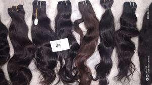 100% tissage de cheveux humains vierges indiens remy non transformés. cheveux remy de la meilleure qualité. 100% cheveux de qualité impressionnante. - Product Image 5