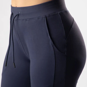 Nueva moda Slim Fit Jogging Pants para mujer Cómodo de usar Ropa casual al aire libre para invierno Estilo frontal plano - Product Image 2