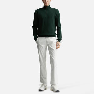 Pull à fermeture éclair quart col rond haut à manches longues qualité personnalisée léger automne sweat meilleur extérieur hommes séchage rapide - Product Image 5