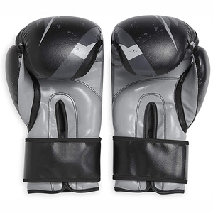 Guantes profesionales de boxeo y Kickboxing para hombres y mujeres Equipo de entrenamiento de cuero de perforación pesada para deportes - Product Image 5