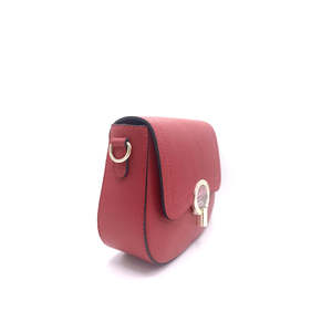 Structured Crossbody Bag in Genuine Dollar Leather - Made in <b>Italy</b> - Art. 24011 - Product Image 3