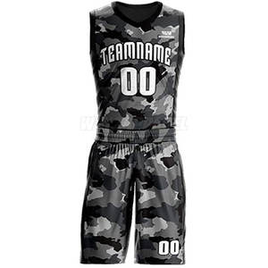 Uniforme de Baloncesto Sublimado sin Mangas con Logotipo Personalizado Barato, Ropa de Entrenamiento 2025 - Product Image 3
