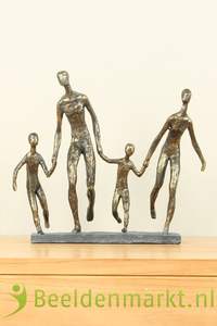 ประติมากรรมรูปปั้นอลูมิเนียมหล่อทำด้วยมือสำหรับลานกลางแจ้งให้ความทนทานยาวนานและการอุทธรณ์ภาพศิลปะ - Product Image 4