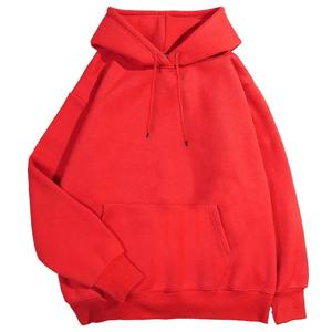 เสื้อกันหนาวลำลองมีฮู้ดสำหรับผู้หญิงสีพื้นเสื้อฟลีซวินเทจฮิปฮอปแบบ DIY เสื้อฮู้ดแบบหลวมให้ความอบอุ่นด้านหน้าฤดูหนาวสีต่างกัน - Product Image 3