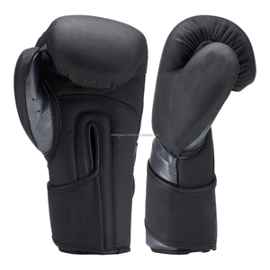 Guantes de Boxeo Ecológicos de Cuero Genuino, Transpirables y Resistentes al Viento, con Etiqueta Privada Personalizada - Product Image 4
