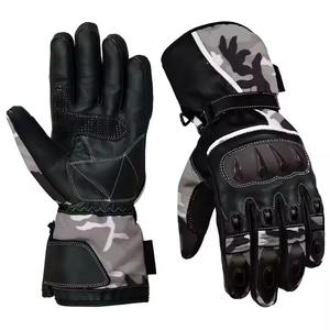 Gants de moto en cuir véritable de meilleure qualité Nouveau design Gants de course Gants de moto en cuir de mouton confortables à la mode - Product Image 1