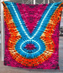 ผ้าคอตตอนมัดย้อมสเปรย์สีดำทันสมัยสำหรับเสื้อผ้าทำมือย้อมสีทันสมัยวัสดุสำหรับใส่ชุดเดรสและเสื้อผ้าดีไซน์เนอร์ - Product Image 1