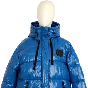 Vente en gros doudoune d'hiver personnalisée manteau oversize pour femme doudoune matelassée avec capuche doudoune en duvet - Product Image 3