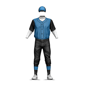 Uniforme de baseball unisexe personnalisé avec logo, coupe ajustée, respirant et séchage rapide – Meilleur prix de gros - Product Image 3