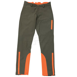 Pantalon de chasse vert olive orange coupe-vent protection softshell pantalon de sport OEM vêtements de performance pantalon de chasse en plein air - Product Image 6