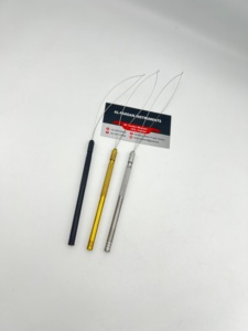 Extensiones de Cabello con Cuentas de Alambre Reemplazables, Herramienta de Agarre con Asa para Aplicar Cuentas, Agujas Metálicas con Logotipo Personalizado - Product Image 3