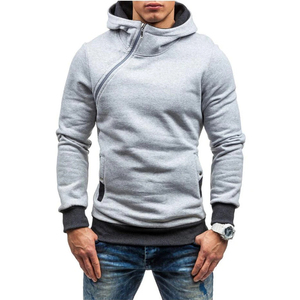 Sudadera con capucha y cremallera de 1/4 para hombre, de algodón 100% de 550 g/m², corte regular, lisa, resistente al viento, manga larga, forro polar, personalizada - Product Image 1