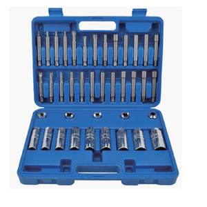 Kit de Herramientas de Amortiguador de Grado Industrial DIY, Modelo OEM/ODM/OBM 0163, 39 Piezas, Hecho en China - Product Image 1