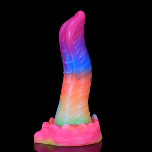 YOCY Snake Dark Glow <span class=keywords><strong>Dildo</strong></span> Weibliche Masturbation Orgasmus Sexspielzeug Pellet Anal Plugs Leuchten Masturbation Silikon massage gerät - Product Image 2