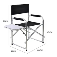 Vente en gros de chaises pliables d'extérieur pour la plage et le camping avec table