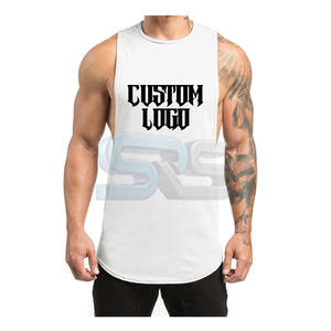 <b>Bodybuilding</b> Stringer <b>Vest</b> Mens Tank Top Custom Gym Wear Breathable Muscle Tee Fitness Sports Clothing Knitted Weaving - Product Image 4