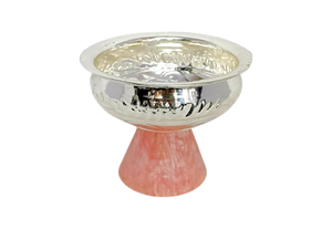 ชุดชามสลัดผลไม้ดีไซน์ทันสมัยทำด้วยมือทำจากอลูมิเนียมคุณภาพสูงปรับแต่งเทคนิคได้ฐานเรซินสำหรับโต๊ะอาหารในห้องครัวในบ้าน - Product Image 5