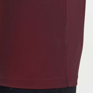 Camisetas de algodón de fibra de bambú suave de primera calidad para hombres con estilo clásico de cuello redondo y colores sólidos Camisas transpirables de secado rápido - Product Image 4