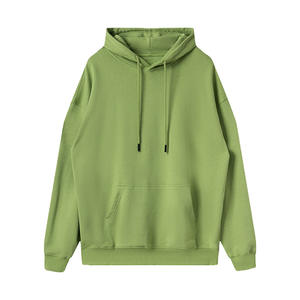 Sudadera CON CAPUCHA DE MODA cálida de invierno con precio de fábrica al por mayor cuello con capucha de color sólido para hombre hecho de poliéster/algodón marca privada - Product Image 1
