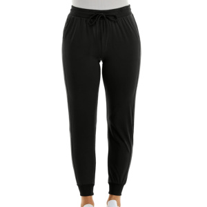 Pantalones Deportivos de Felpa Personalizados al por Mayor, de Alta Calidad, de Algodón, Suaves al Tacto, con Logotipo Personalizado, Casuales, para Fitness, Lisos, de Cintura Alta para Mujer - Product Image 4